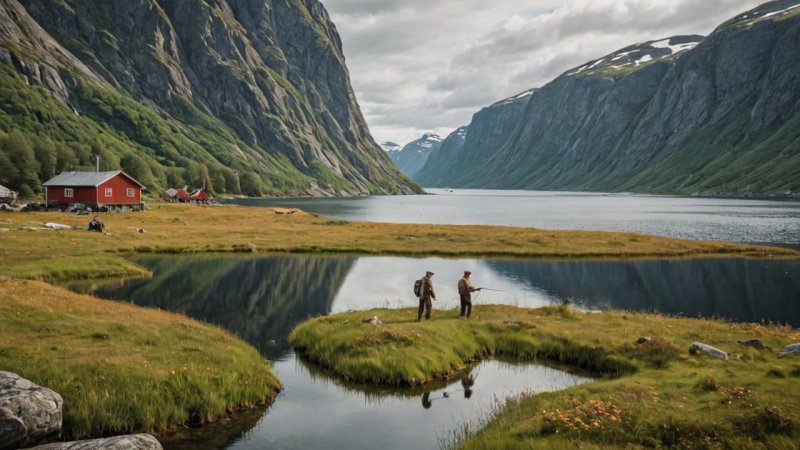bærekraftig jakt, fiskepraksiser, Norge, naturbevaring, lokale tradisjoner